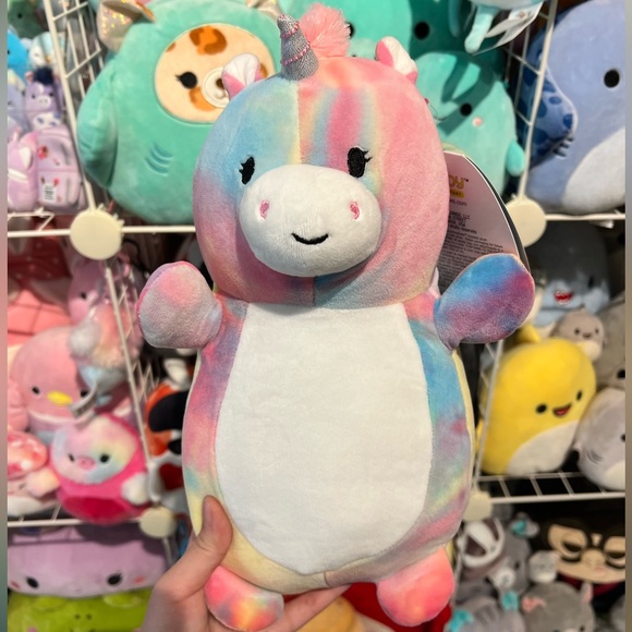 Squishmallows Bevalee the Unicorn 10” Hugmee Plush - Picture 1 of 3